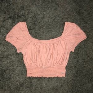 Hollister Cropped Blouse
